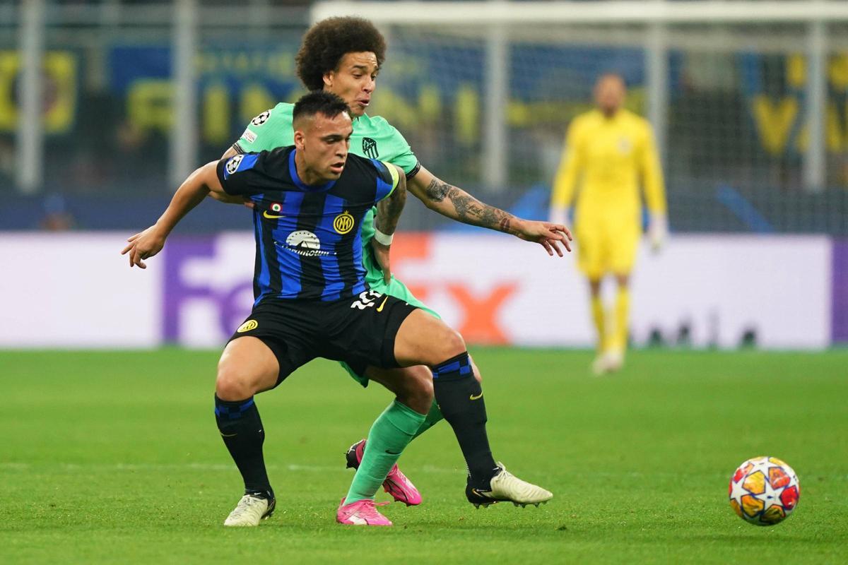 Inter de Milán - Atlético de Madrid: ida de octavos de Champions League, en imágenes
