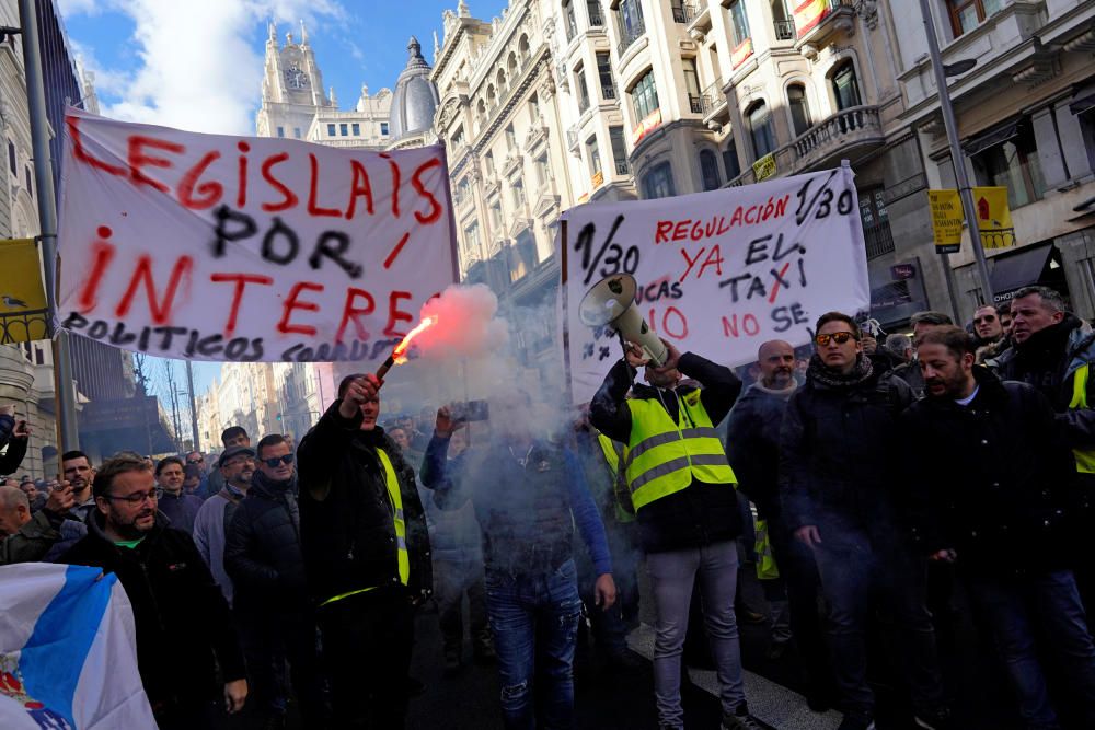 Protesta dels taxistes