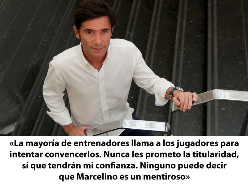 Marcelino, en 13 frases