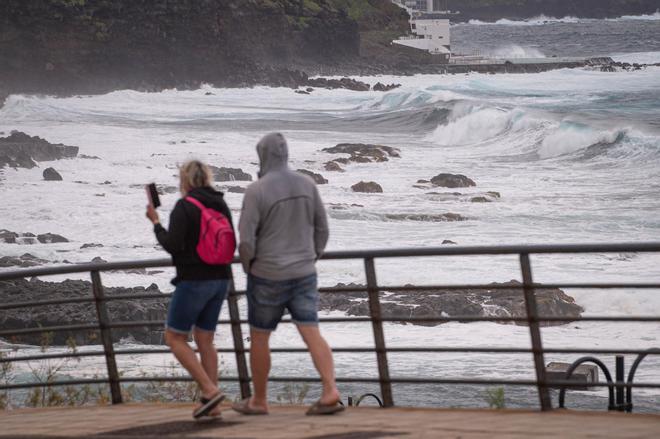 El temporal en Tenerife, en imágenes