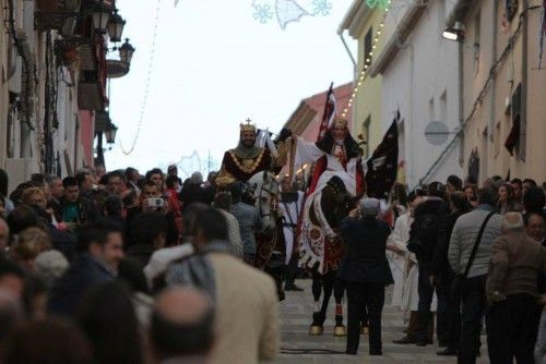 Procesión de bajada en Caravaca de la Cruz