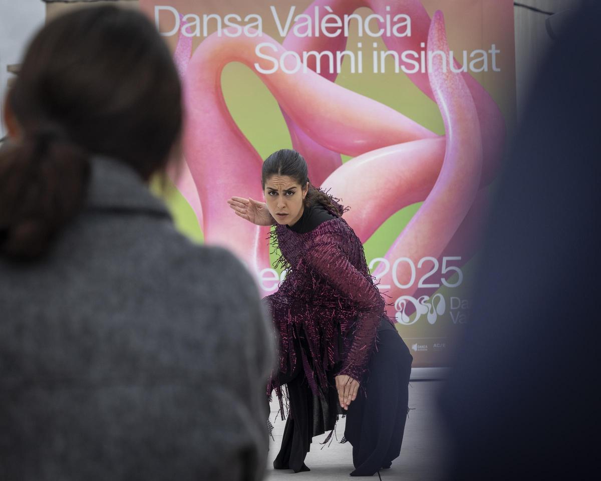 La bailarina multidisciplinar Lorena Martínez.