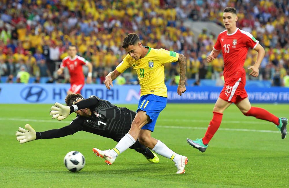 Mundial 2018: Las imágenes del Serbia - Brasil