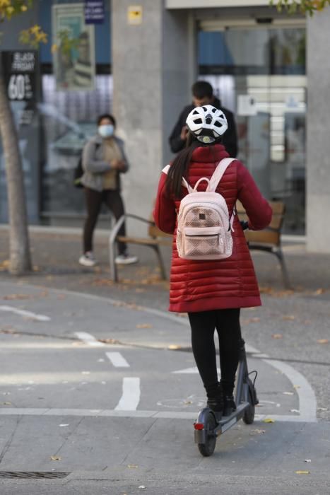 Campanya informativa sobre el patinet a Girona