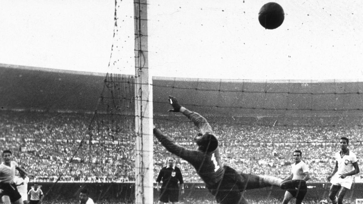 El gol de Ghiggia en el decisivo Brasil-Uruguay del Mundial de 1950