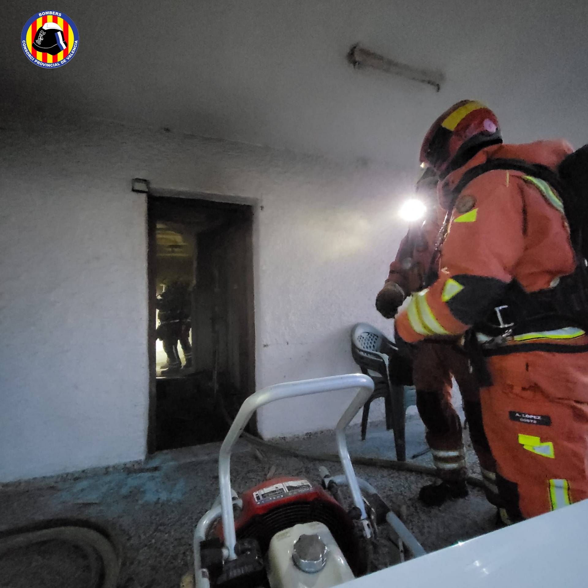 Incendio en Llíria