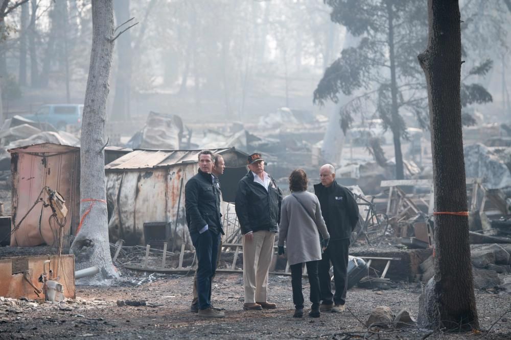 El devastador incendio de California, en imágenes