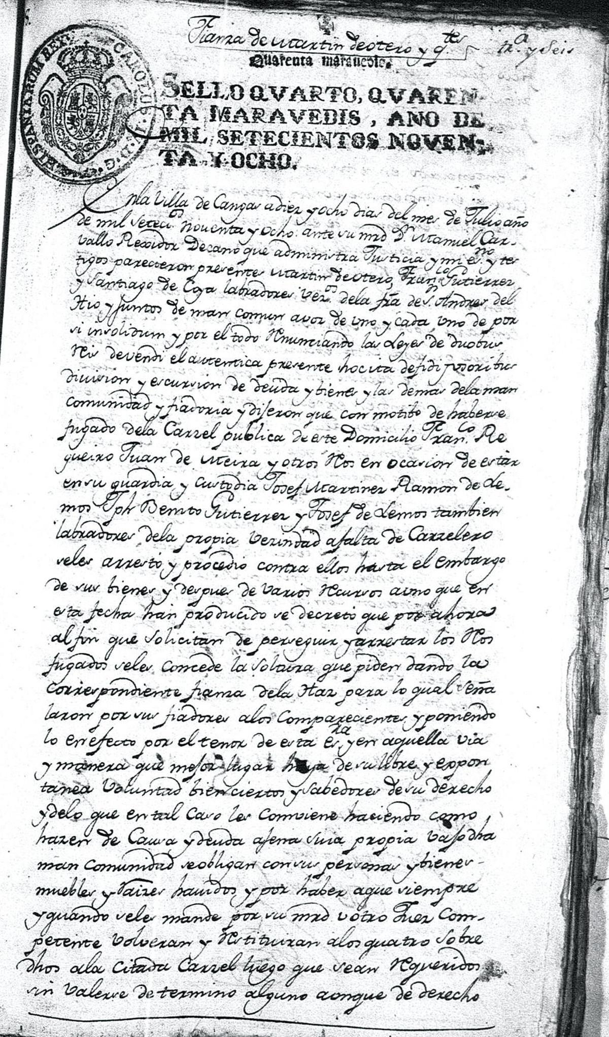 Sobre os antigos cárceres do Hío e Aldán