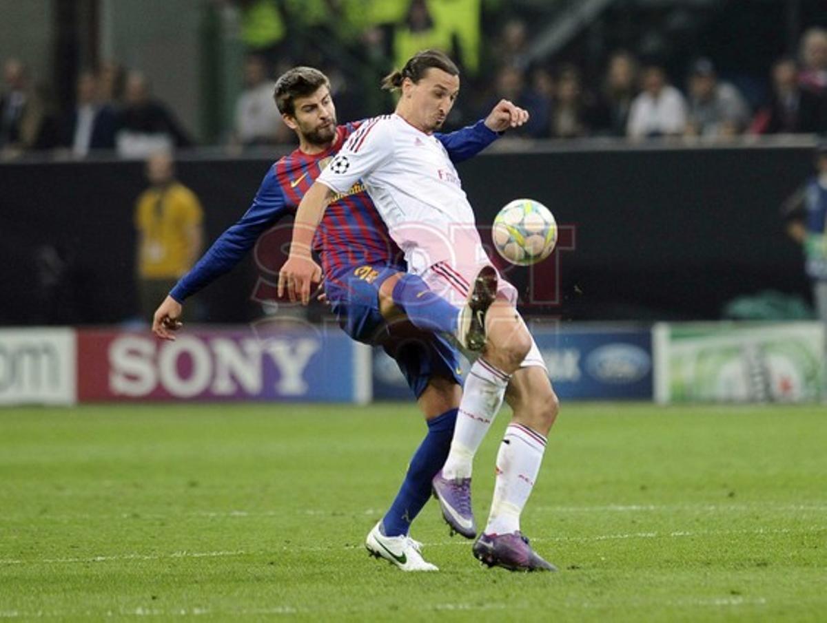 Las mejores imágenes del Milan-Barça