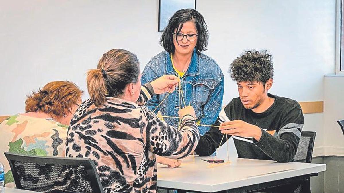 Una dinámica reciente de un taller del programa.
