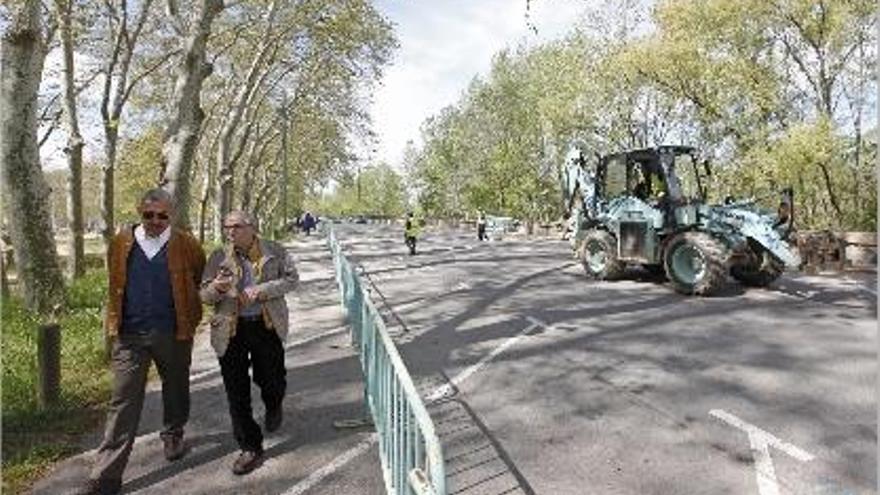 Les obres van començar ahir i tindran una durada aproximada de dos mesos.