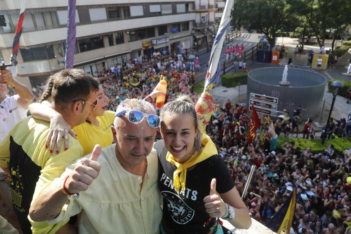 Chupinazo de Les Penyes en la Vall d’Uixó