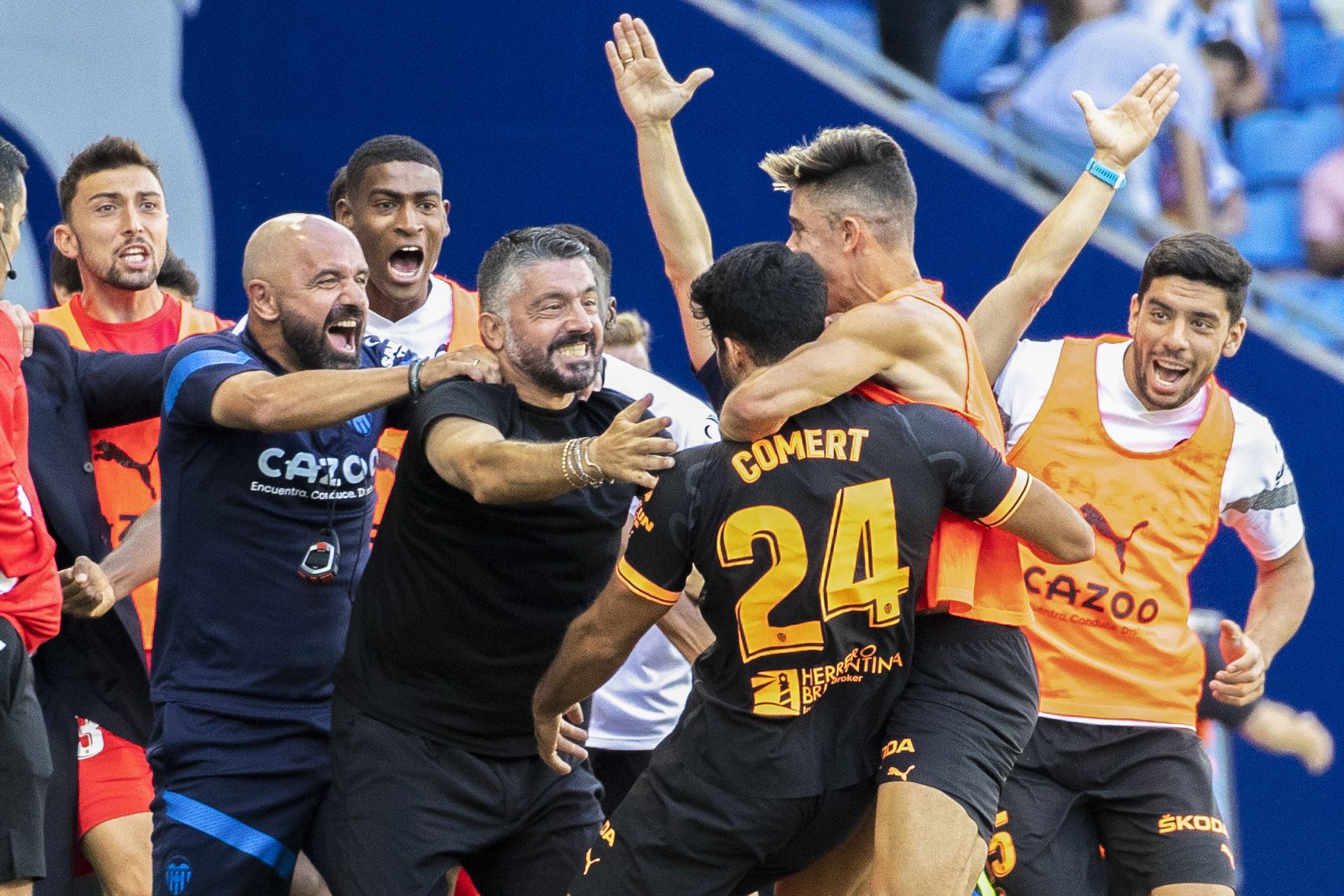 Las mejores fotos del Espanyol - Valencia