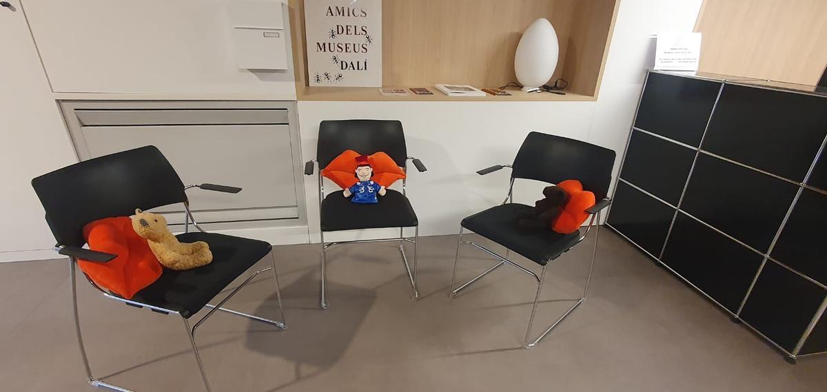 Un espai tranquil per als infants que participen al taller.