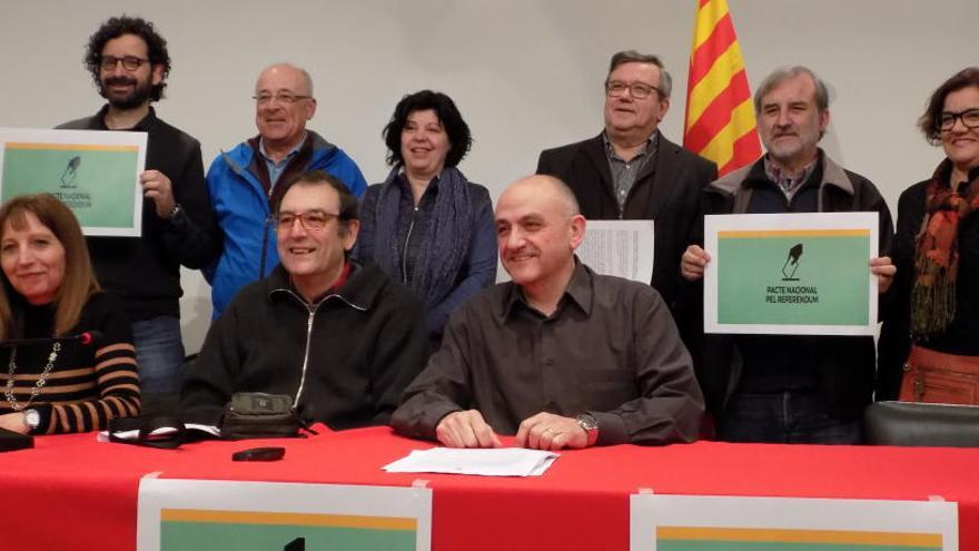 Representans d&#039;entitats que ja han signat