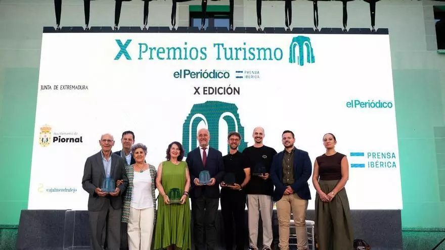 Vídeo | Piornal celebra una década de premios al turismo extremeño con una gran gala
