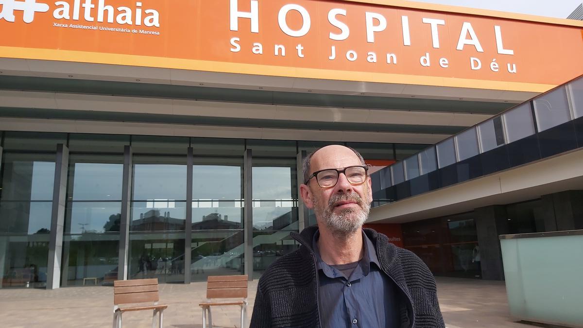 Antoni Junyent, de Súria, fa dos mesos que porta un marcapàs