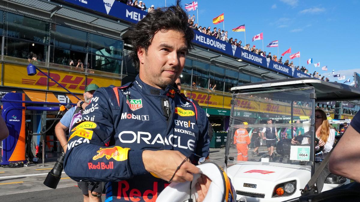 Sergio Perez, durante el GP de Australia