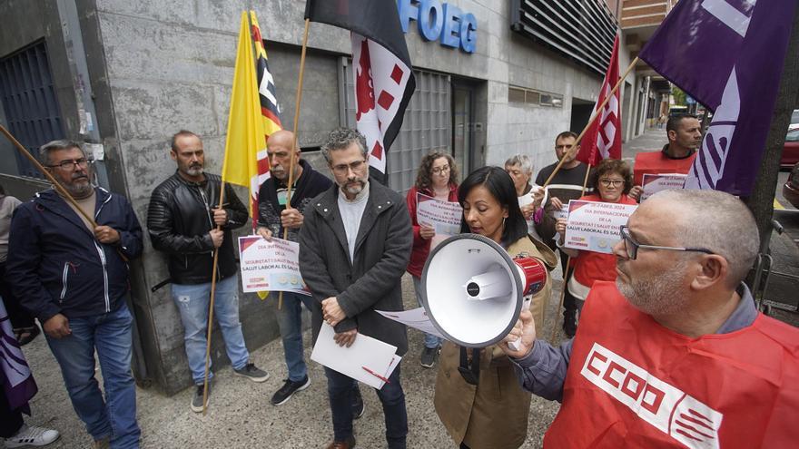 Els sindicats gironins denuncien un &quot;deteriorament&quot; en la salut mental dels treballadors