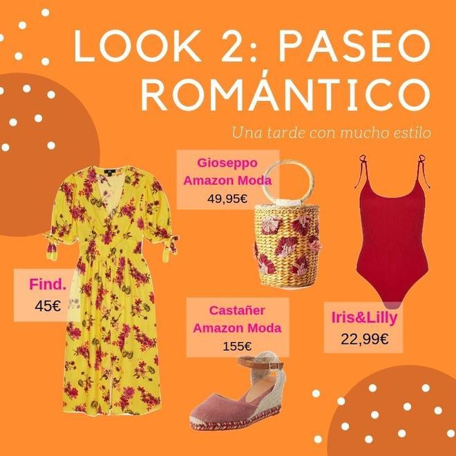 Look 2: paseo romántico. Amazon Moda