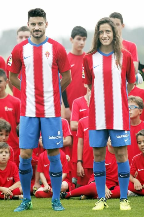 Presentación nueva equipación del Sporting