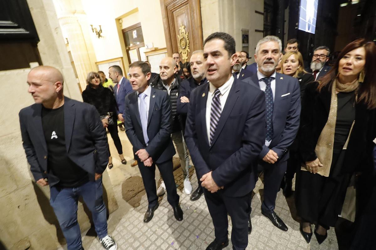 Descubrimiento del cartel de Fiestas