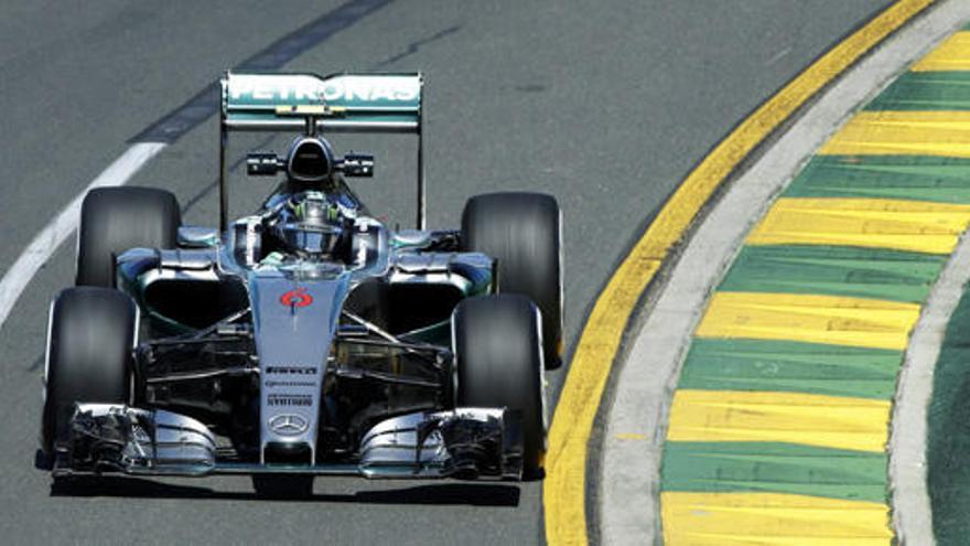 Rosberg ha liderado los libres de Australia.