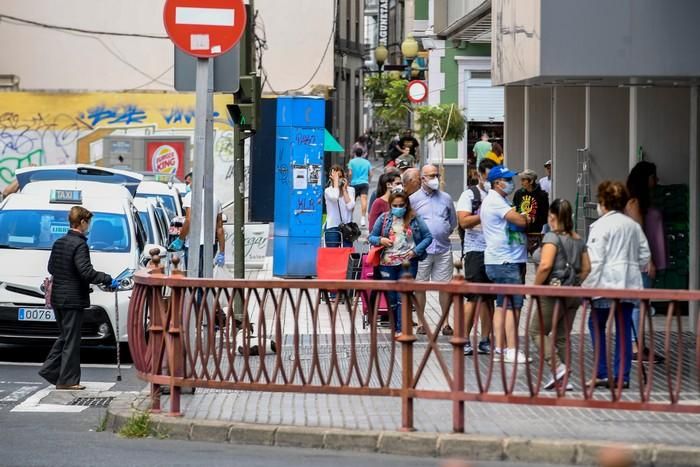 Primer sábado de la fase 1 en la capital