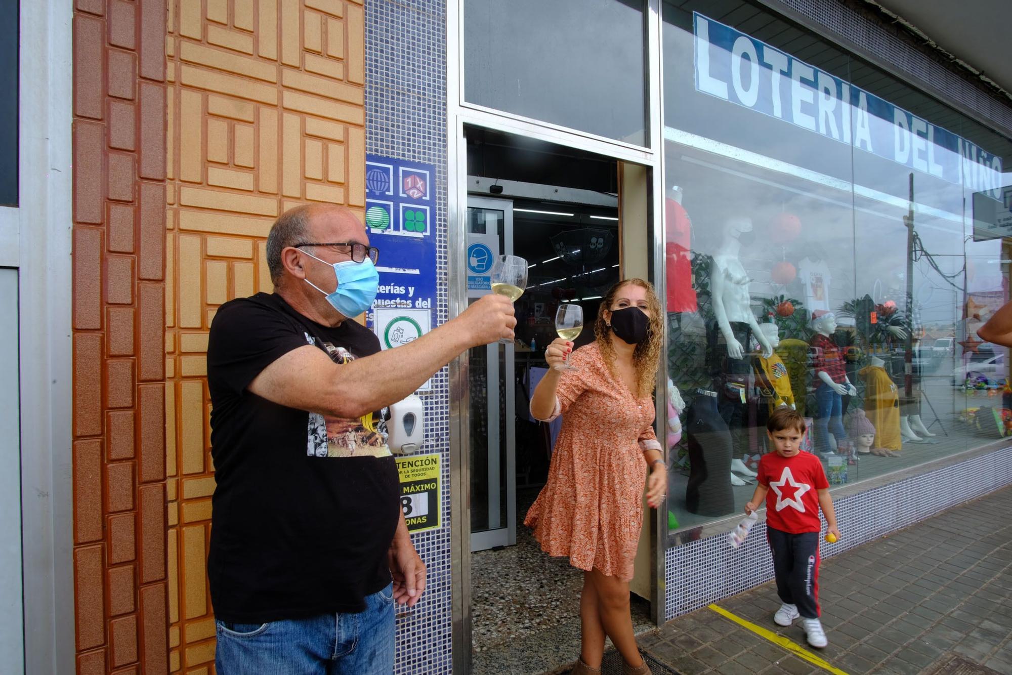 Celebración de la Lotería del Niño en Gran Canaria