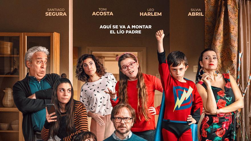 Cine al aire libre - Padre no hay más que uno