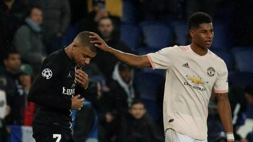 Marcus Rashford transformó la pena máxima que dio al United el billete para los cuartos de final ante el PSG