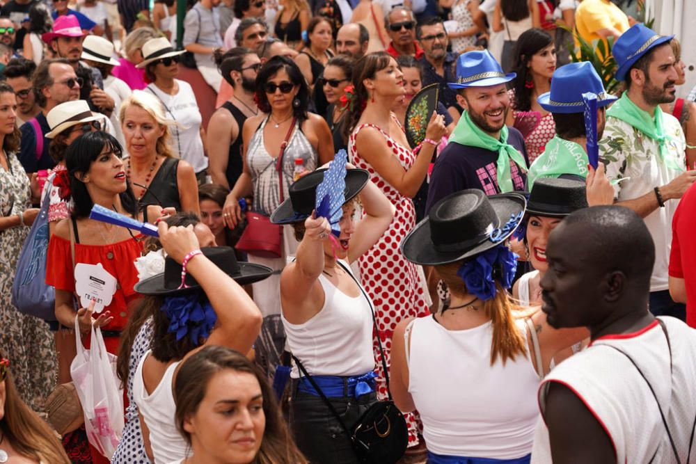 Último día de Feria en el Centro de Málaga