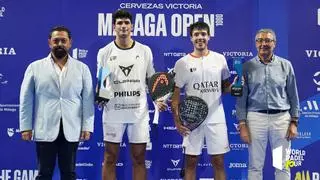 Arturo Coello y Agustín Tapia logran su décimo título del año en Málaga