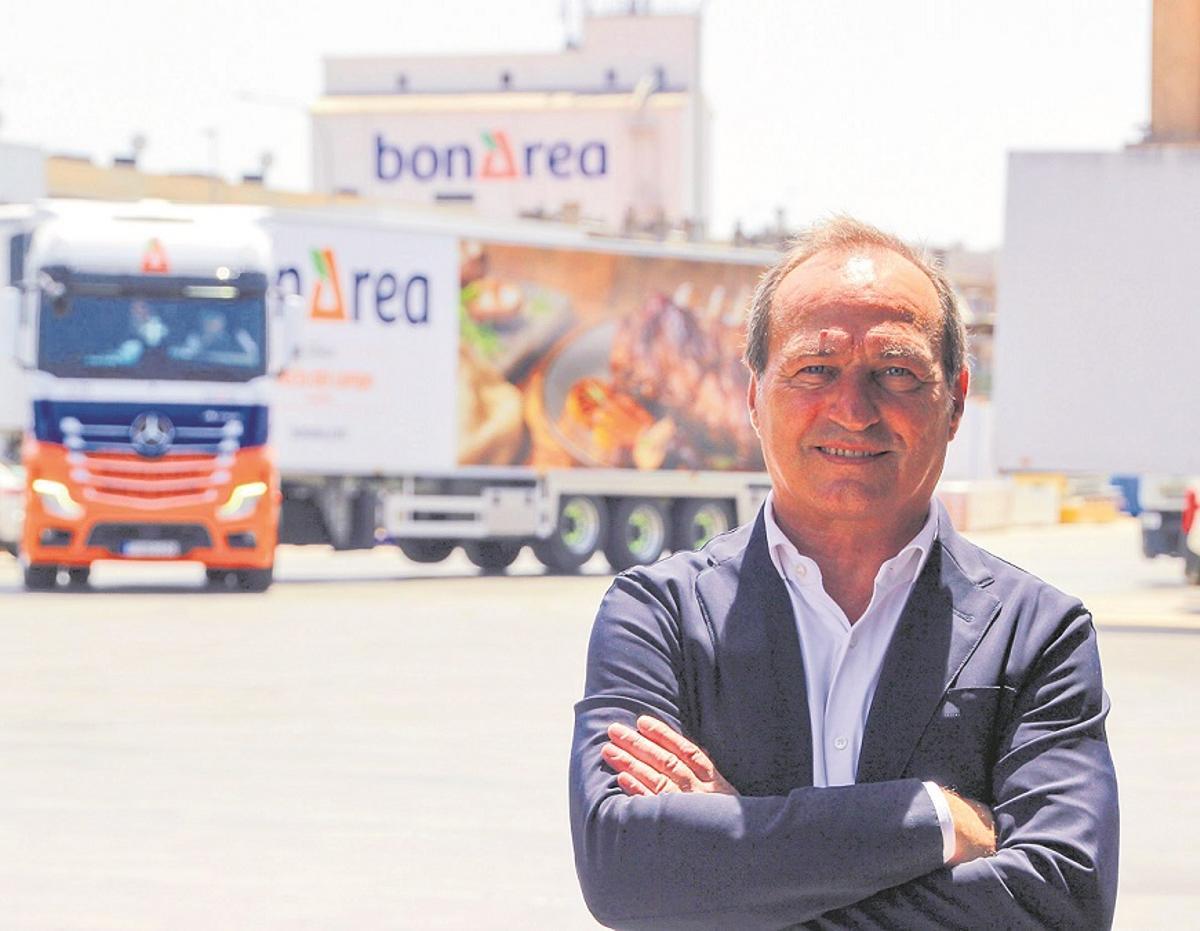 Ramón Alsina, consejero delegado ejecutivo de bonÁrea, en las instalaciones de la compañía en Guisona (Lleida).