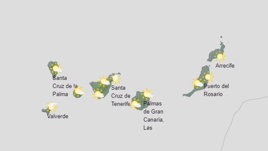 Tiempo en Canarias para este lunes, 1 de febrero