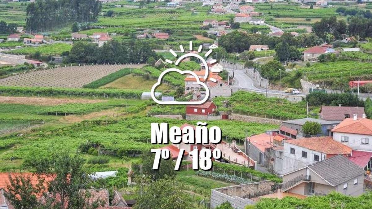 El tiempo en Meaño: previsión meteorológica para hoy, lunes 16 de marzo