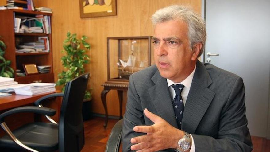 José María Páez, en un momento de la entrevista.