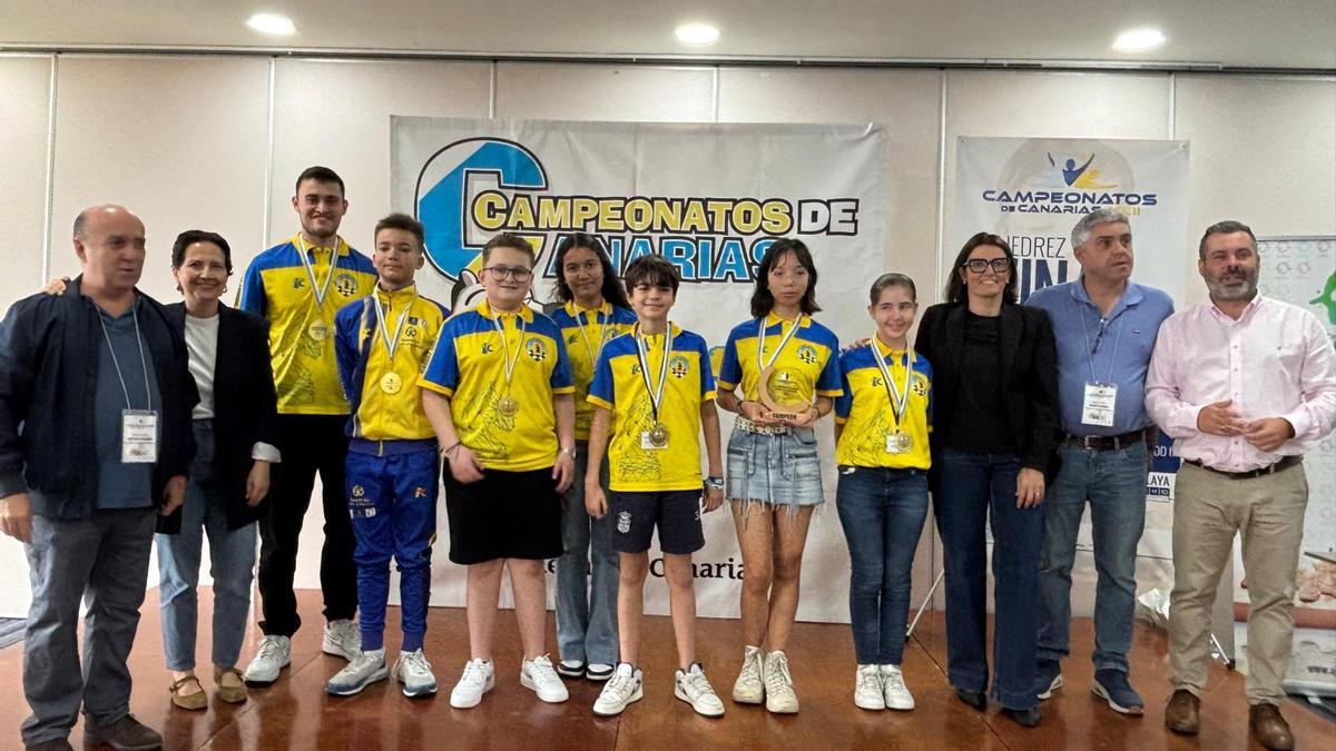 Selección de Gran Canaria, medalla de oro