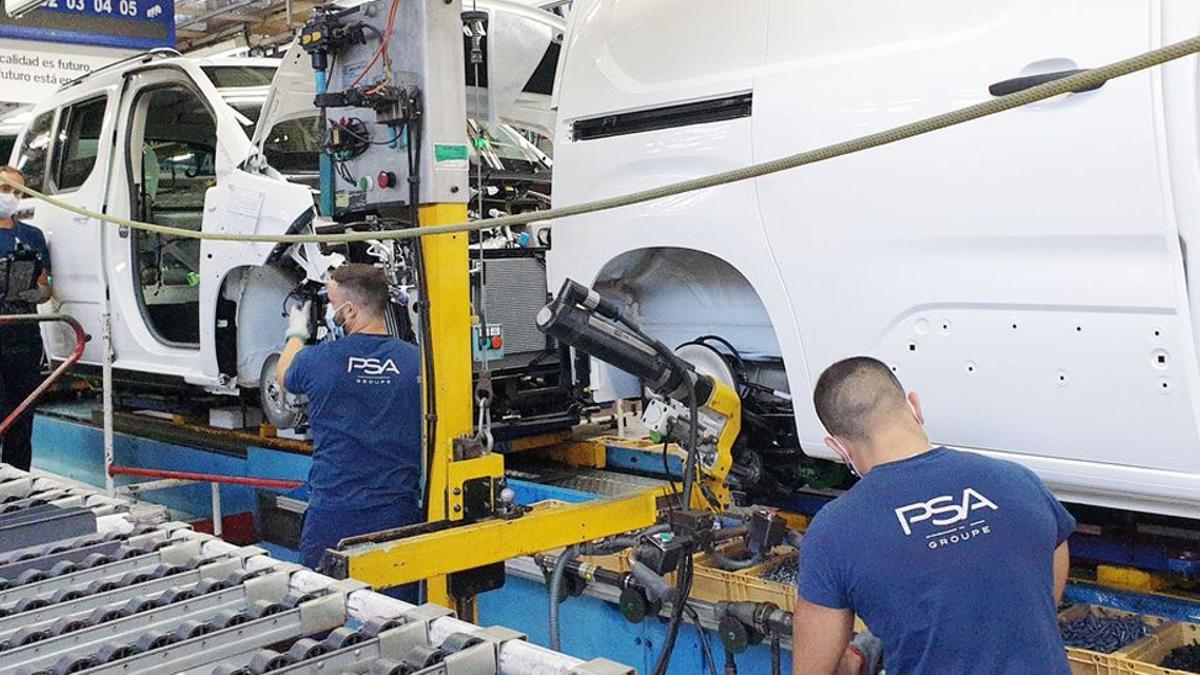 Trabajadores de Stellantis Vigo.