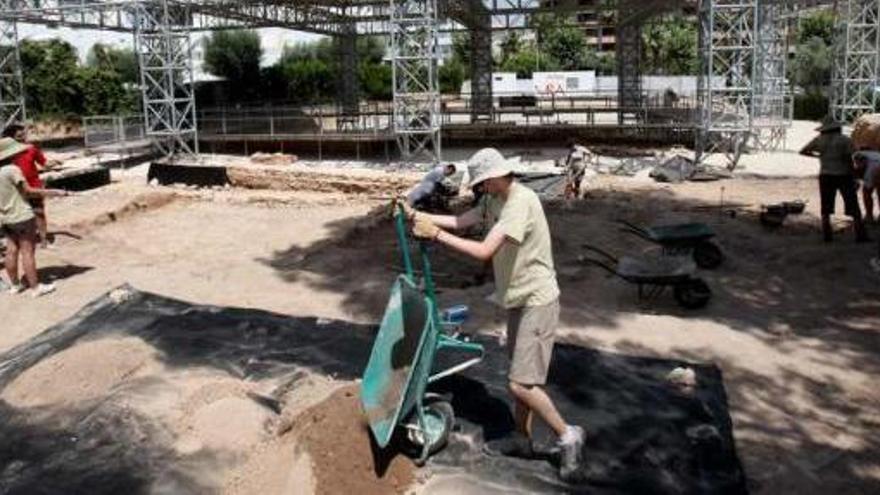 Vista panorámica del yacimiento romano de l&#039;Albir, en l&#039;Alfàs del Pi.