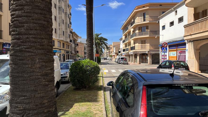 Manacor dobla la zona de aparcamiento de la céntrica Vía Portugal