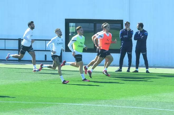 Así ha sido el entrenamiento del Valencia CF