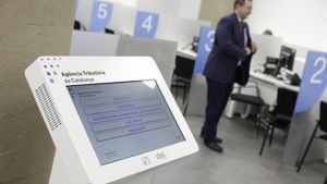 Oficina de la Agència Tributària de Catalunya en Barcelona.