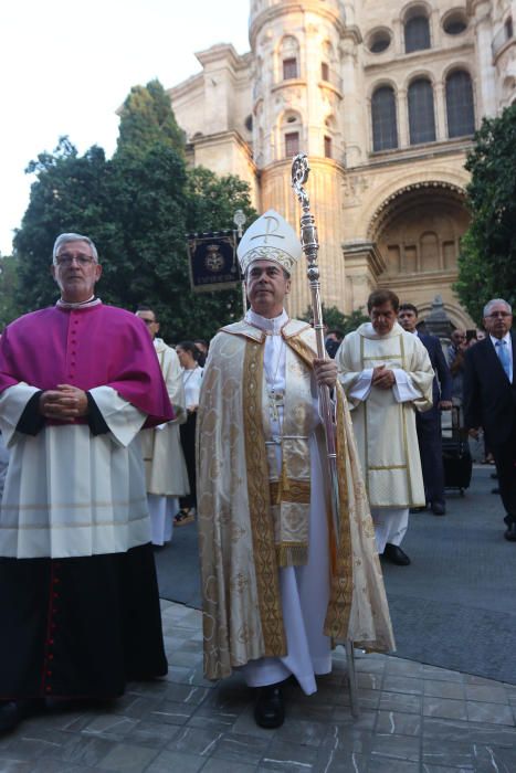 Procesión de la Virgen de la Victoria en Málaga