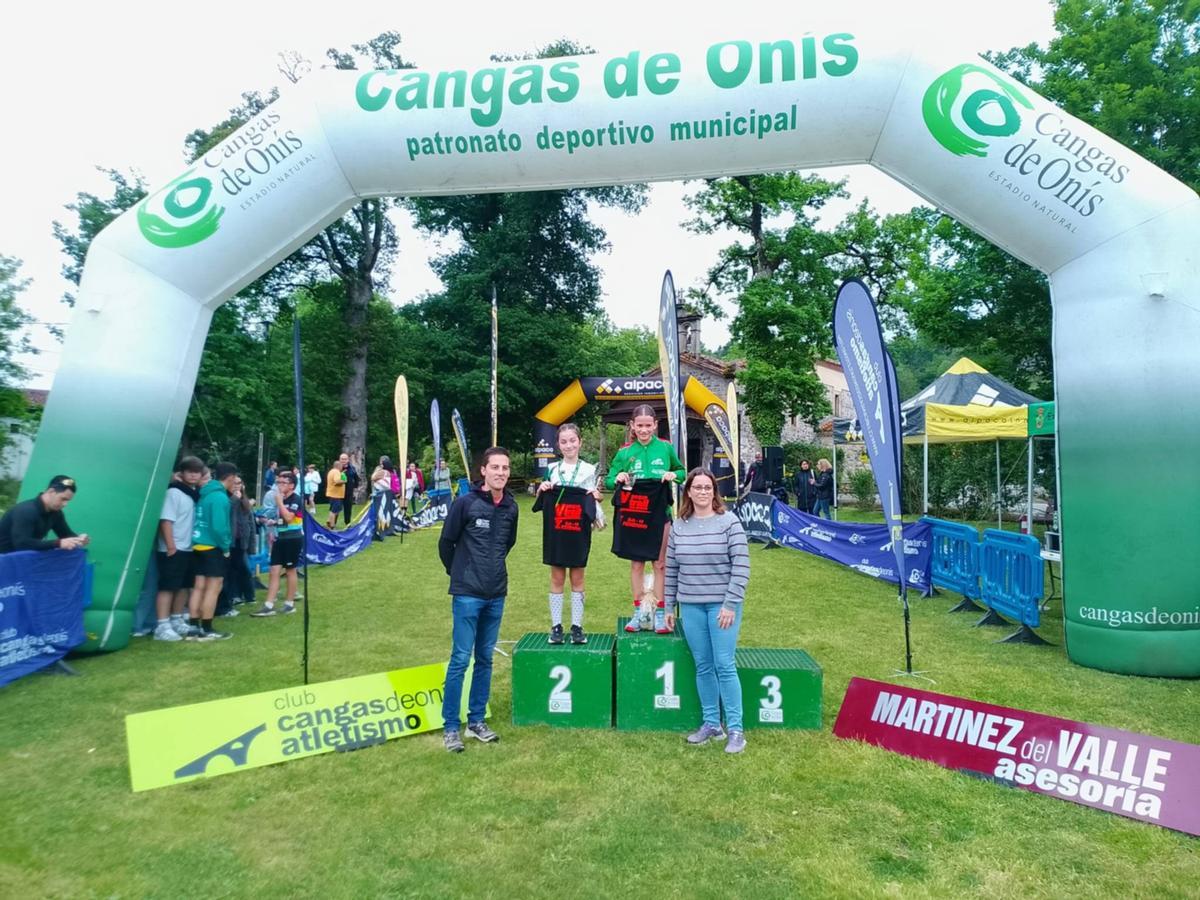 Uno de los podios del evento.