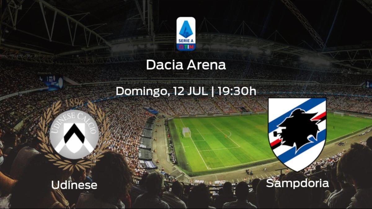Previa del partido: el Udinese recibe a la Sampdoria