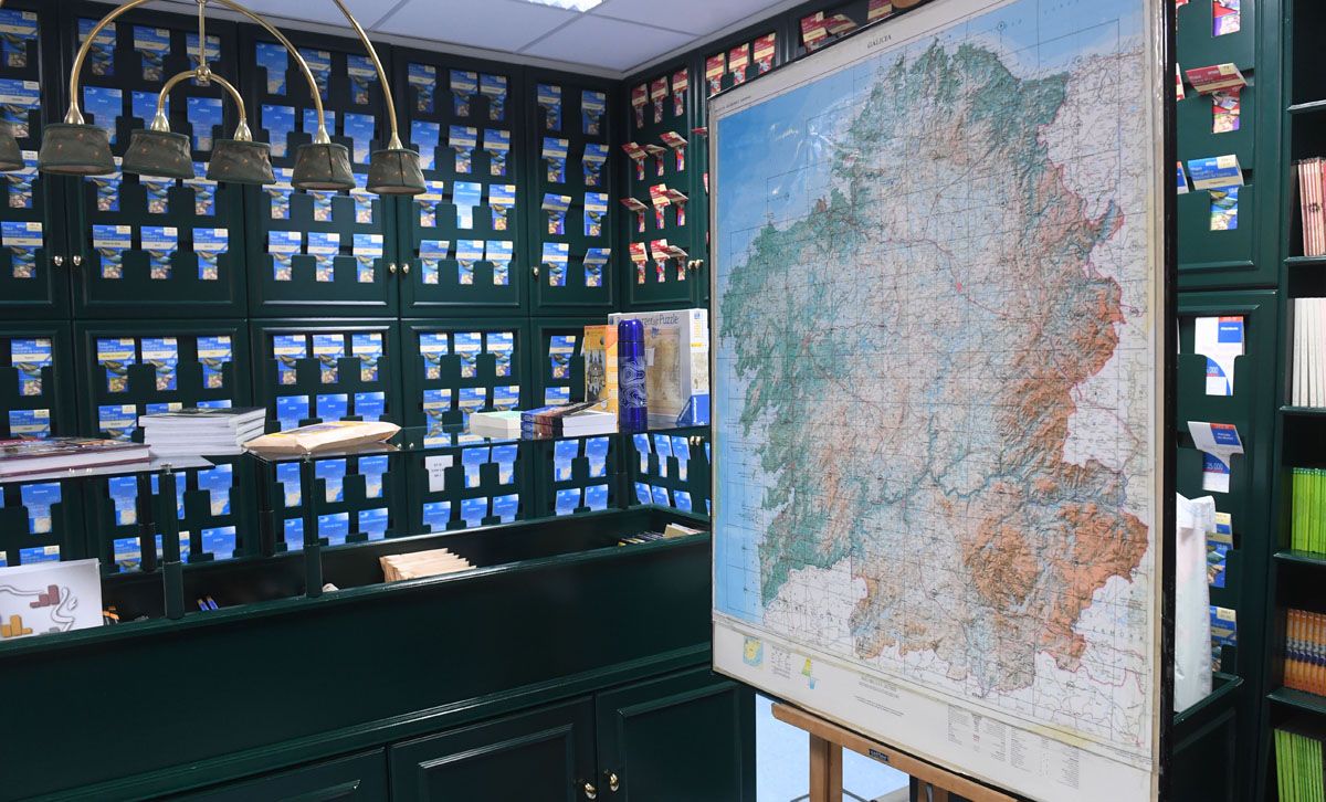 La Casa del Mapa de A Coruña estrena un servicio de mapa a la carta