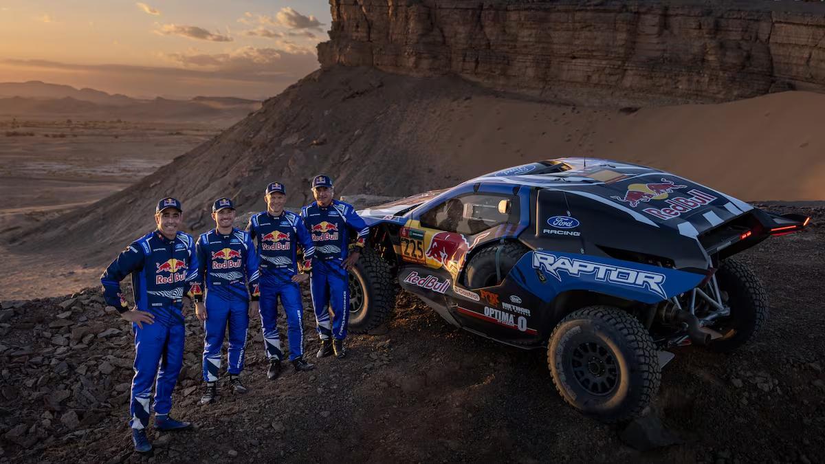 Así es el nuevo Raptor de  Sainz, Roma, Ekstrom y Guthrie para el Dakar 2026