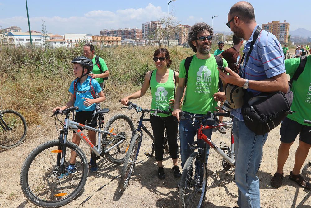 II Marcha en Bici por el Bosque Urbano en Repsol