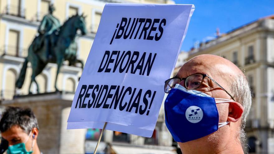 Manifestación de la Marea de Residencias.